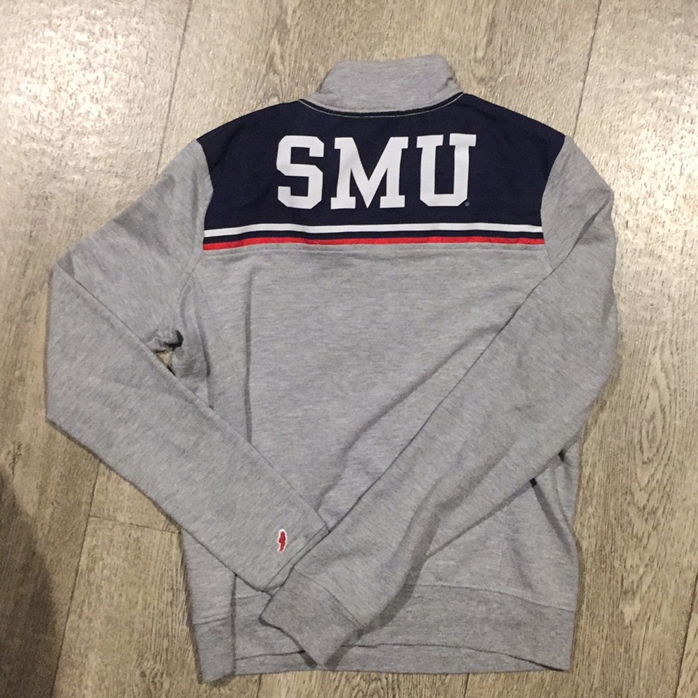 SMU 1/4 Zip Pullover